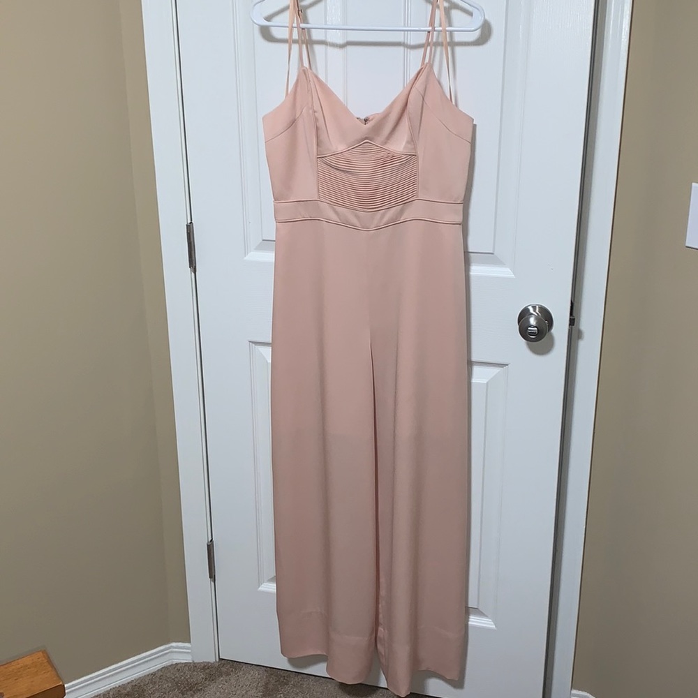 BCBGMaxazria Jumpsuit Almond Pink